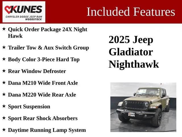 2025 Jeep Gladiator GLADIATOR NIGHTHAWK 4X4