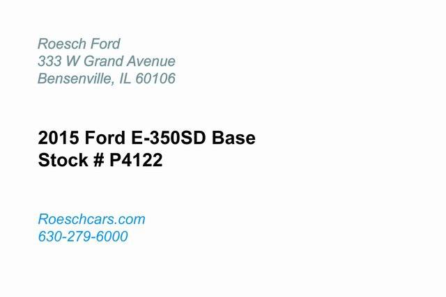 2015 Ford E-350 Cutaway Base