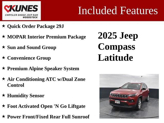 2025 Jeep Compass COMPASS LATITUDE 4X4