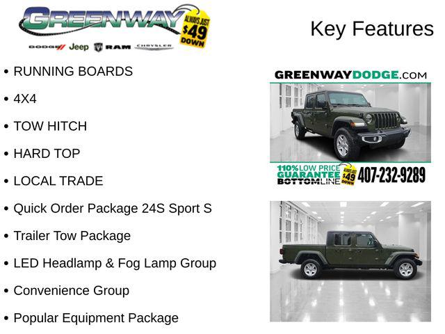 2022 Jeep Gladiator Sport S 4x4