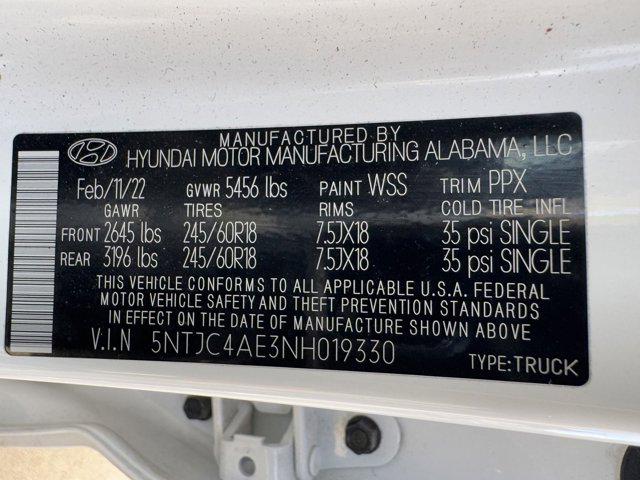 2022 Hyundai Santa Cruz SEL