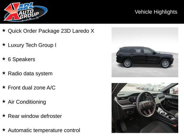 2025 Jeep Grand Cherokee GRAND CHEROKEE L LAREDO X 4X4