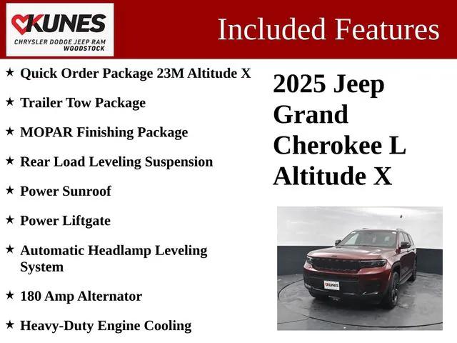 2025 Jeep Grand Cherokee GRAND CHEROKEE L ALTITUDE X 4X4