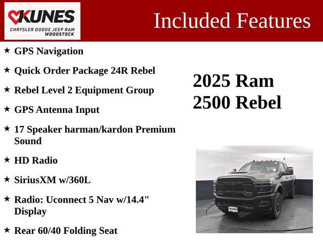 2025 RAM Ram 2500 RAM 2500 REBEL CREW CAB 4X4 64 BOX