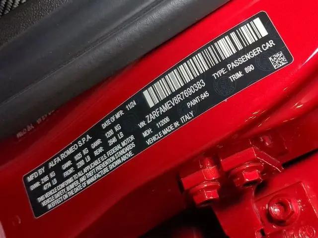 2024 Alfa Romeo Giulia Quadrifoglio RWD