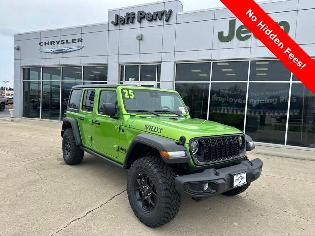 2025 Jeep Wrangler WRANGLER 4-DOOR WILLYS 2025 Jeep Wrangler WRANGLER 4-DOOR WILLYS