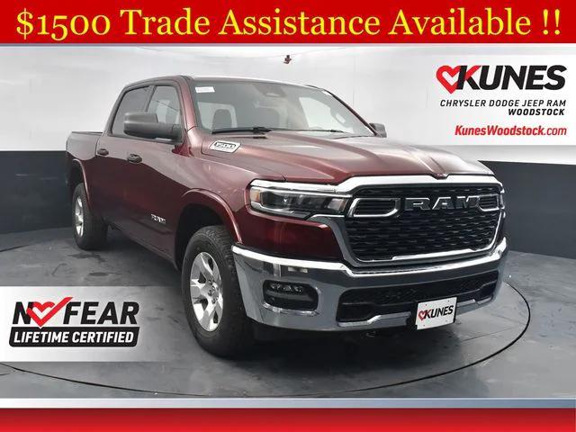 2025 RAM Ram 1500 RAM 1500 BIG HORN CREW CAB 4X4 57 BOX