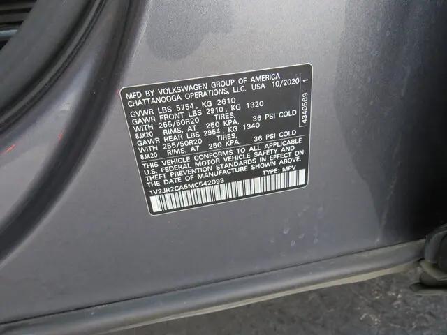 2021 Volkswagen Atlas 3.6L V6 SE w/Technology