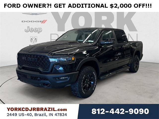 2025 RAM Ram 1500 RAM 1500 REBEL CREW CAB 4X4 57 BOX