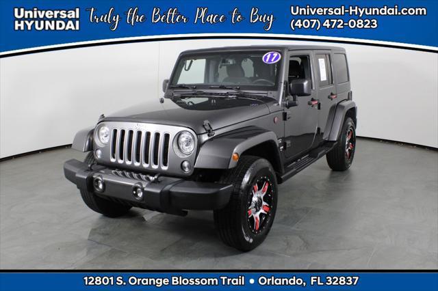 2017 Jeep Wrangler Unlimited Sahara 4x4 for sale in ORLANDO, FL