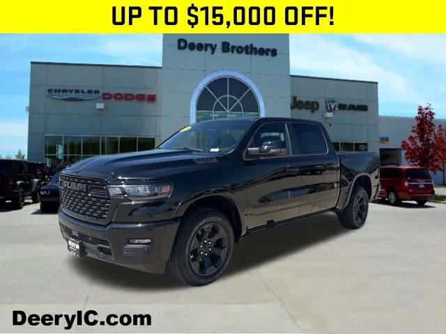 2025 RAM Ram 1500 RAM 1500 BIG HORN CREW CAB 4X4 57 BOX