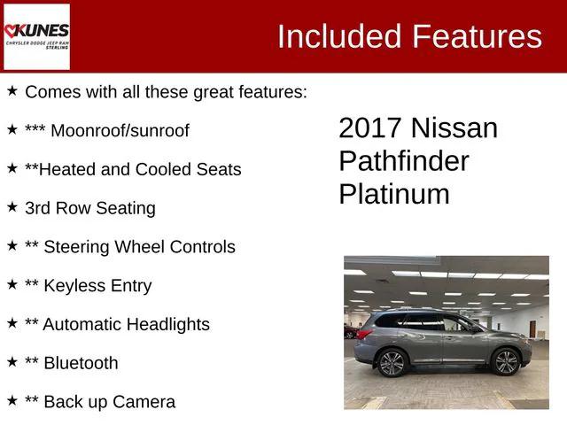 2017 Nissan Pathfinder Platinum