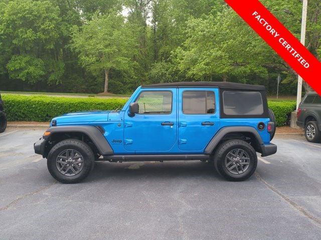 2024 Jeep Wrangler 4-Door Sport S 4x4