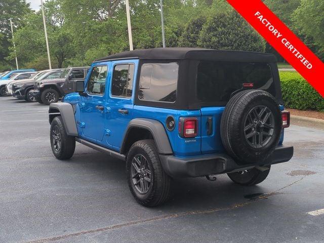 2024 Jeep Wrangler 4-Door Sport S 4x4