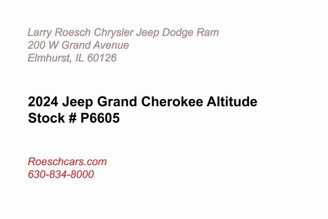 2024 Jeep Grand Cherokee Altitude 4x4