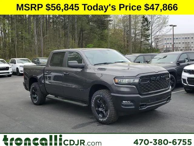 2025 RAM Ram 1500 RAM 1500 WARLOCK CREW CAB 4X4 57 BOX