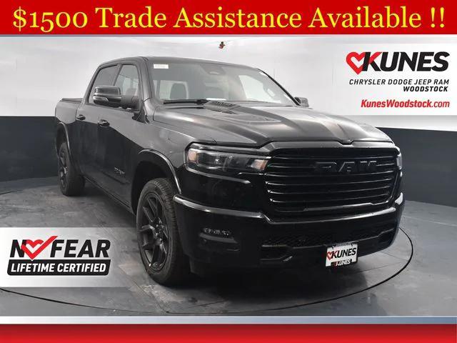 2025 RAM Ram 1500 RAM 1500 LARAMIE CREW CAB 4X4 57 BOX