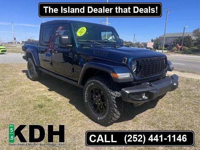 2025 Jeep Gladiator GLADIATOR WILLYS 4X4 2025 Jeep Gladiator GLADIATOR WILLYS 4X4