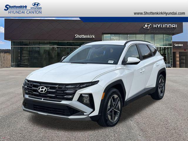 Serenity White Pearl 2025 Hyundai Tucson SEL FWD SUV / Crossover Front-Wheel Drive Automatic