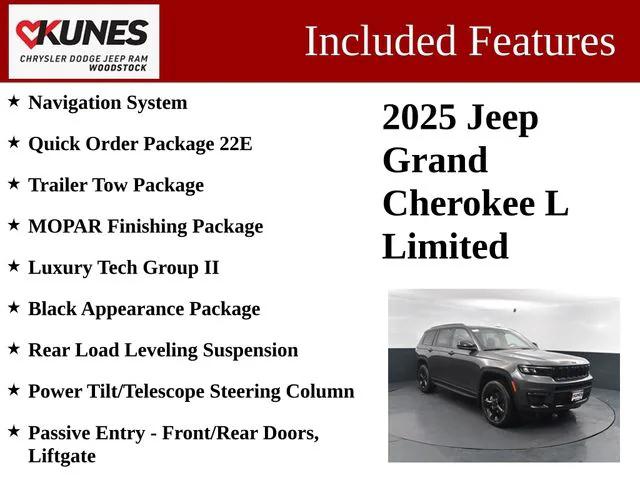 2025 Jeep Grand Cherokee GRAND CHEROKEE L LIMITED 4X4