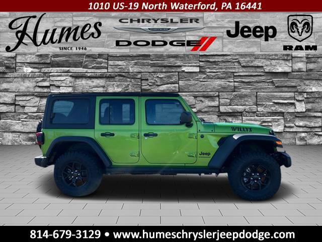 2025 Jeep Wrangler WRANGLER 4-DOOR WILLYS