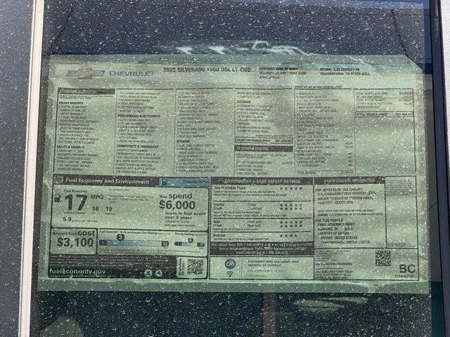2025 Chevrolet Silverado 1500 4WD Double Cab Standard Bed LT