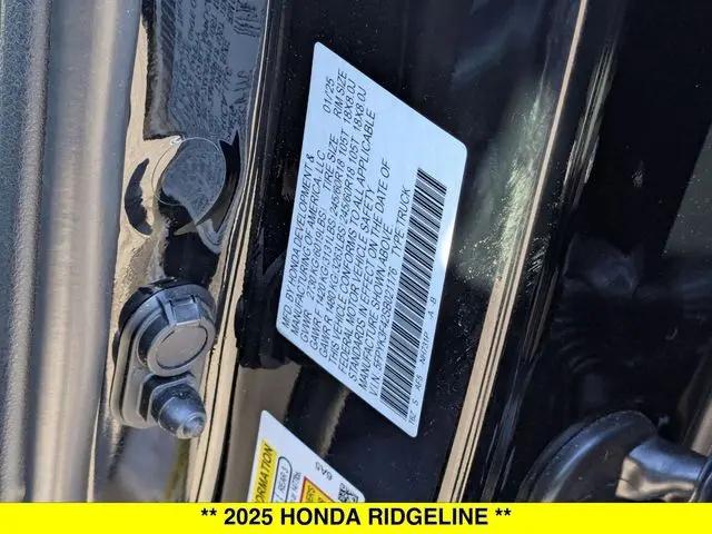 2025 Honda Ridgeline RTL+