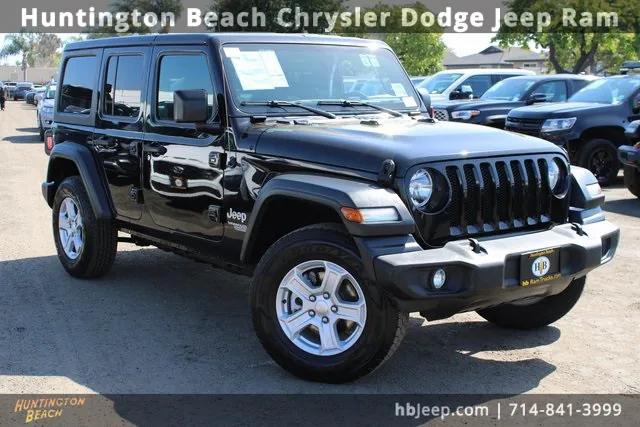 2020 Jeep Wrangler Sport S 4X4 for sale in Huntington Beach, CA