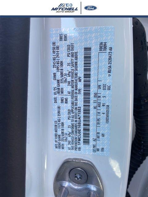 2025 Ford Escape PHEV