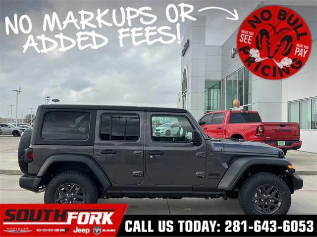 2025 Jeep Wrangler WRANGLER 4-DOOR SPORT S