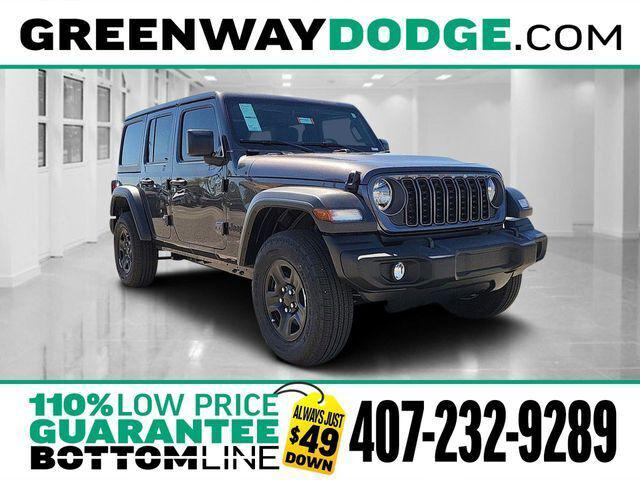2025 Jeep Wrangler WRANGLER 4-DOOR SPORT