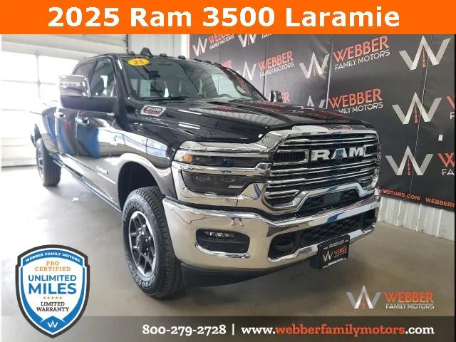 2025 RAM Ram 3500 RAM 3500 LARAMIE CREW CAB 4X4 8 BOX
