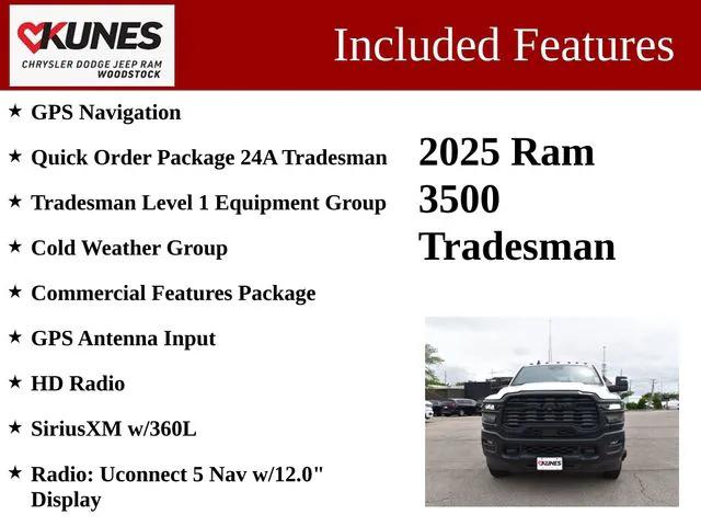 2025 RAM Ram 3500 RAM 3500 TRADESMAN CREW CAB 4X4 8 BOX