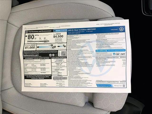 2025 Volkswagen ID. Buzz 1st Edition with 4MOTION