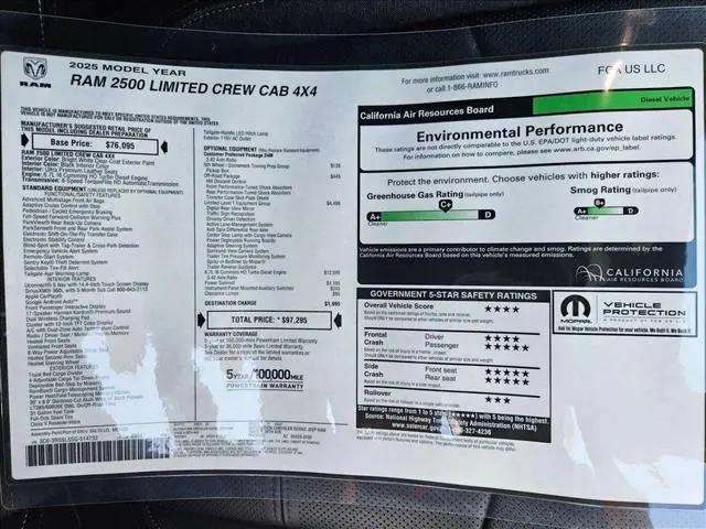 2025 Ram 2500 Limited Crew Cab 4x4 64 Box