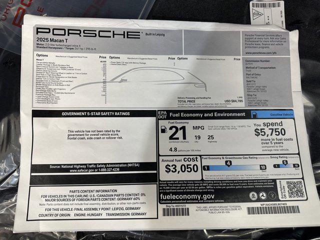 2025 Porsche Macan T