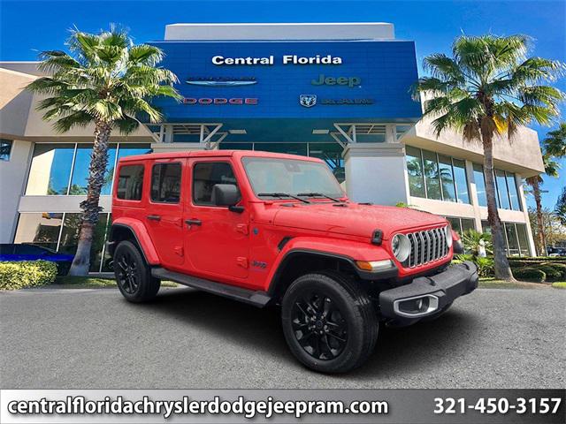 2025 Jeep Wrangler 4xe WRANGLER 4-DOOR SAHARA 4xe