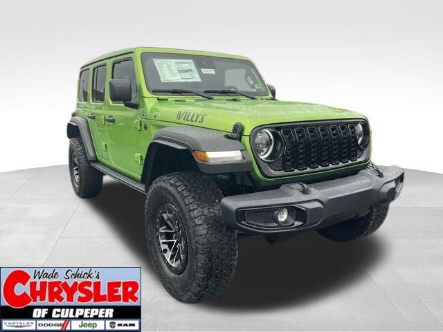 2025 Jeep Wrangler WRANGLER 4-DOOR WILLYS 2025 Jeep Wrangler WRANGLER 4-DOOR WILLYS