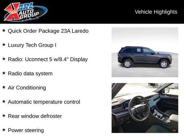 2025 Jeep Grand Cherokee GRAND CHEROKEE LAREDO 4X4