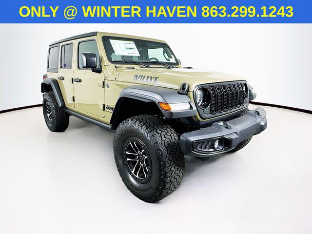 2025 Jeep Wrangler WRANGLER 4-DOOR WILLYS 2025 Jeep Wrangler WRANGLER 4-DOOR WILLYS