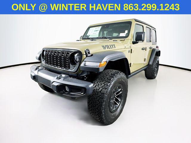 2025 Jeep Wrangler WRANGLER 4-DOOR WILLYS 2025 Jeep Wrangler WRANGLER 4-DOOR WILLYS