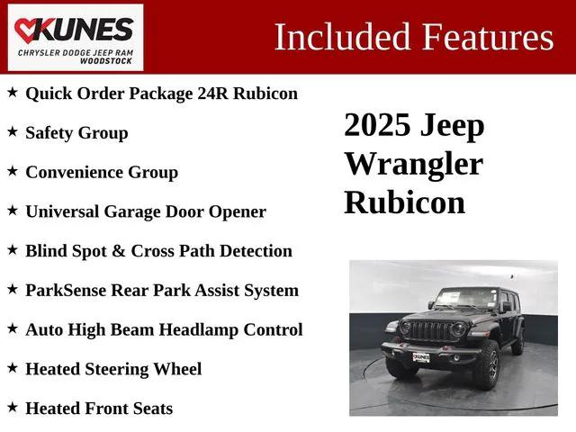 2025 Jeep Wrangler WRANGLER 4-DOOR RUBICON