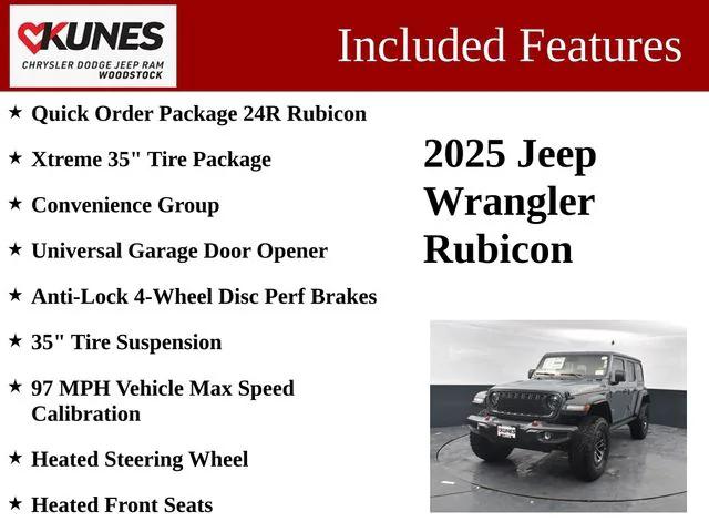 2025 Jeep Wrangler WRANGLER 4-DOOR RUBICON