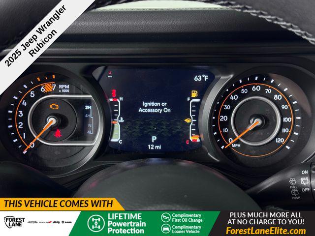 2025 Jeep Wrangler WRANGLER 4-DOOR RUBICON