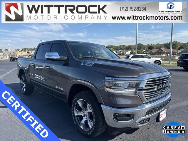 2022 RAM 1500 Laramie Crew Cab 4x4 57 Box 2022 RAM 1500 Laramie Crew Cab 4x4 57 Box