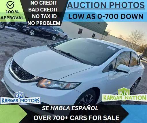 2015 Honda Civic EX for sale in Manassas, VA