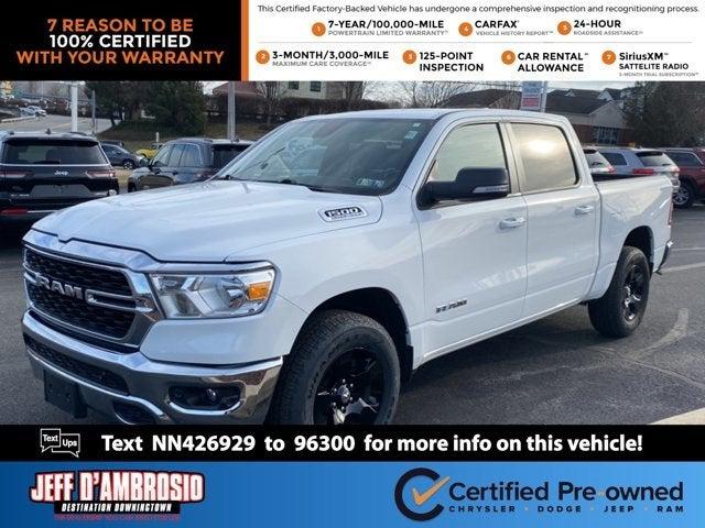 2022 RAM 1500 Big Horn Crew Cab 4x4 57 Box