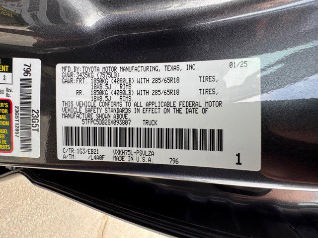 2025 Toyota Tundra TRD Pro 4WD