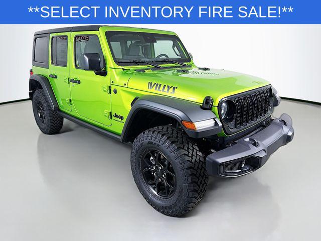 2025 Jeep Wrangler WRANGLER 4-DOOR WILLYS 2025 Jeep Wrangler WRANGLER 4-DOOR WILLYS