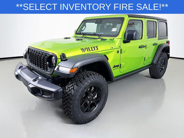 2025 Jeep Wrangler WRANGLER 4-DOOR WILLYS 2025 Jeep Wrangler WRANGLER 4-DOOR WILLYS